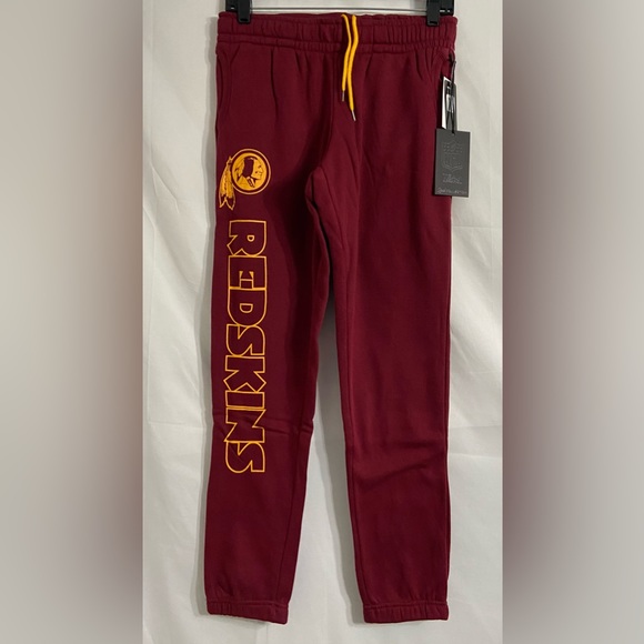 NFL Pants - NFL Redskins Women’s Fleece Sweatpants Burgundy Size Medium